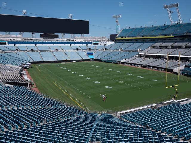 EverBank Stadium - Section Terrace Suite Chalet West 2 Seat View