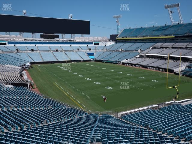 EverBank Stadium - Section Terrace Suite Chalet West 2 Seat View
