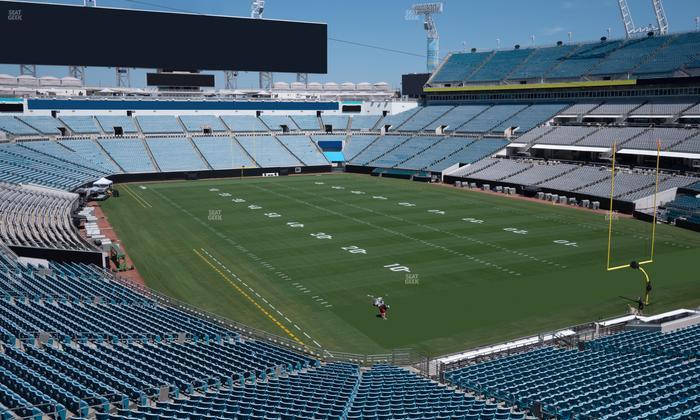 EverBank Stadium - Section Terrace Suite Chalet West 2 Seat View