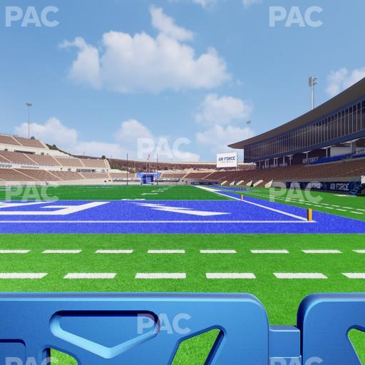 Falcon Stadium - Section Field Box 1 Seat View