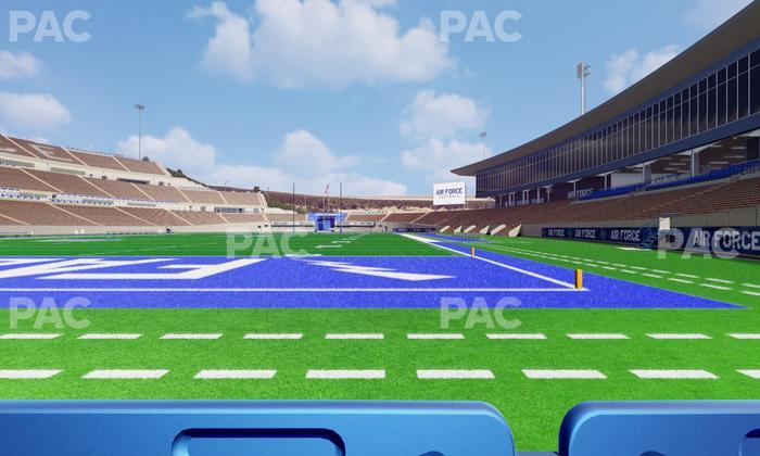 Falcon Stadium - Section Field Box 1 Seat View
