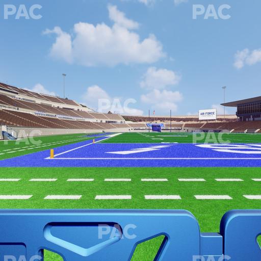 Falcon Stadium - Section Field Box 10 Seat View
