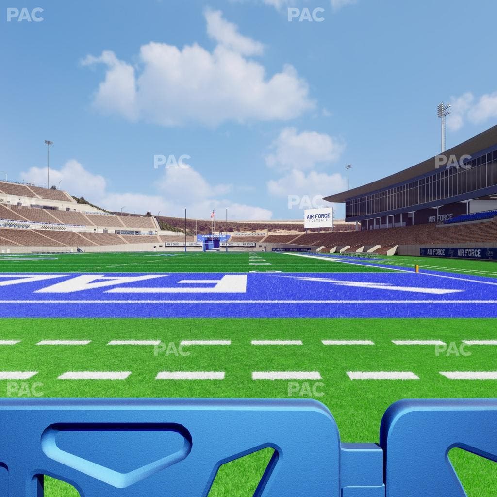Falcon Stadium - Section Field Box 2 Seat View