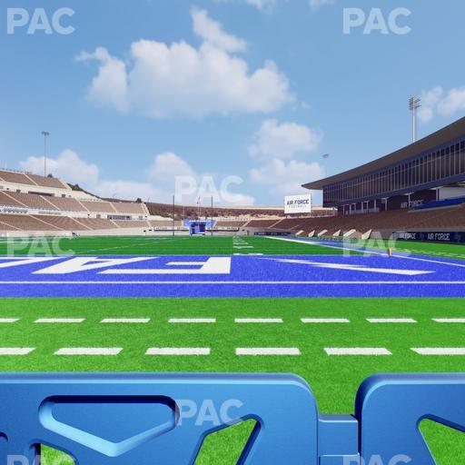 Falcon Stadium - Section Field Box 2 Seat View