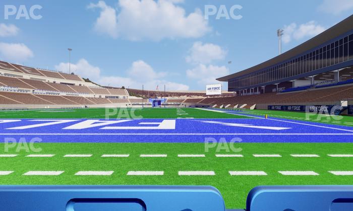 Falcon Stadium - Section Field Box 2 Seat View