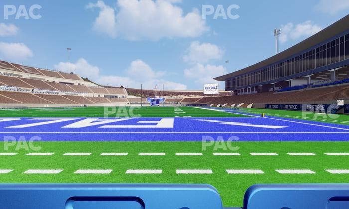 Falcon Stadium - Section Field Box 2 Seat View