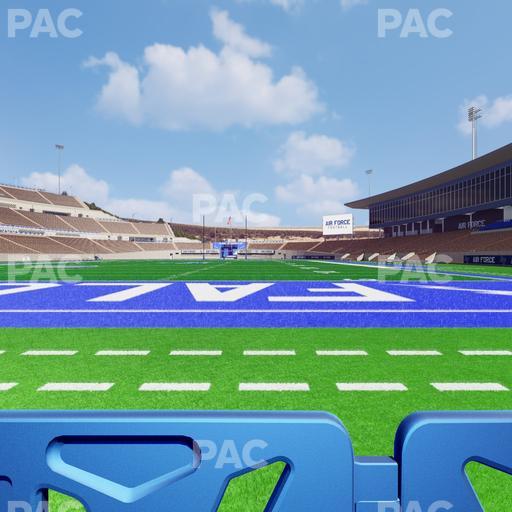 Falcon Stadium - Section Field Box 3 Seat View