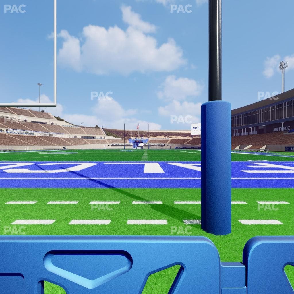 Falcon Stadium - Section Field Box 4 Seat View