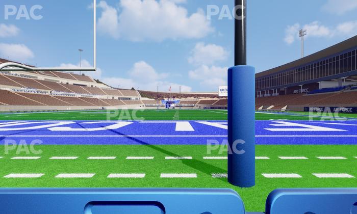 Falcon Stadium - Section Field Box 4 Seat View