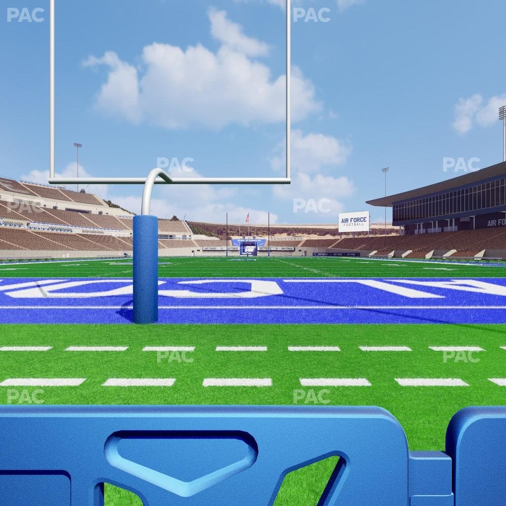 Falcon Stadium - Section Field Box 5 Seat View