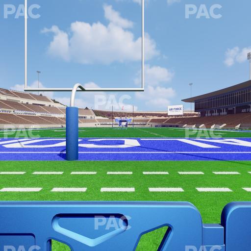 Falcon Stadium - Section Field Box 5 Seat View