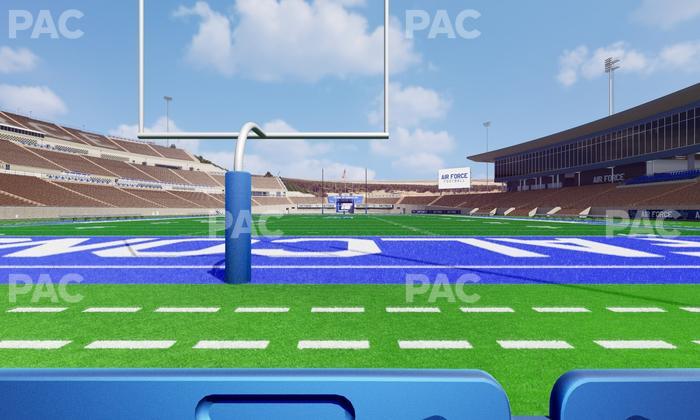 Falcon Stadium - Section Field Box 5 Seat View