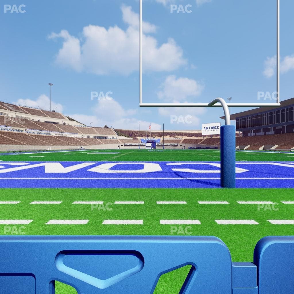 Falcon Stadium - Section Field Box 6 Seat View