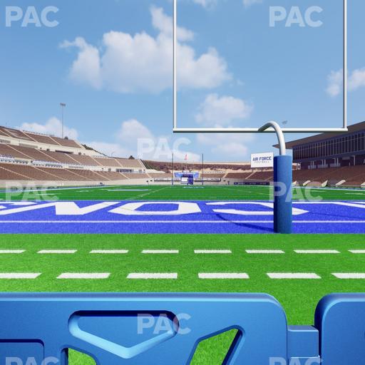 Falcon Stadium - Section Field Box 6 Seat View