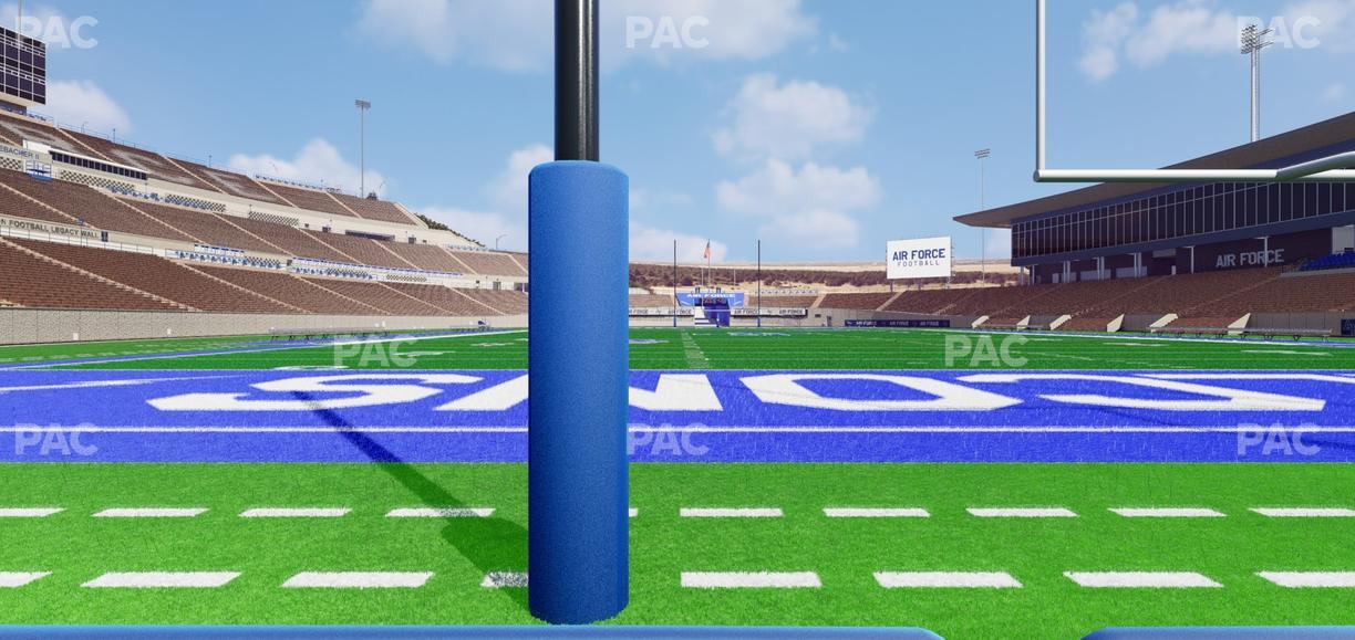 Falcon Stadium - Section Field Box 7 Seat View