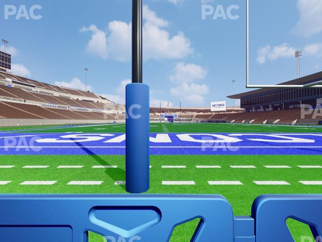 Falcon Stadium - Section Field Box 7 Seat View
