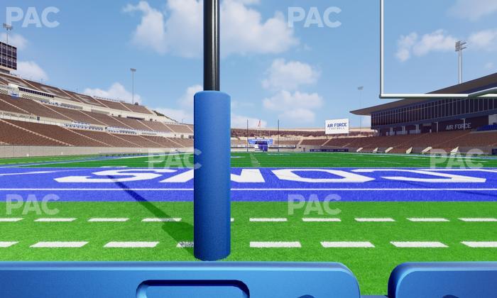 Falcon Stadium - Section Field Box 7 Seat View