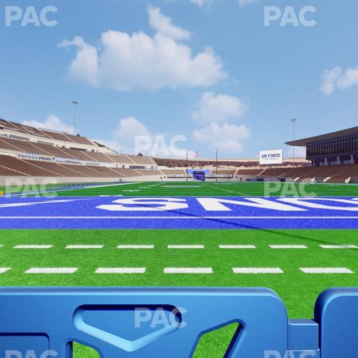 Falcon Stadium - Section Field Box 8 Seat View