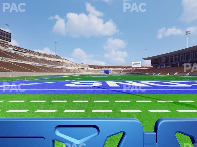 Falcon Stadium - Section Field Box 8 Seat View