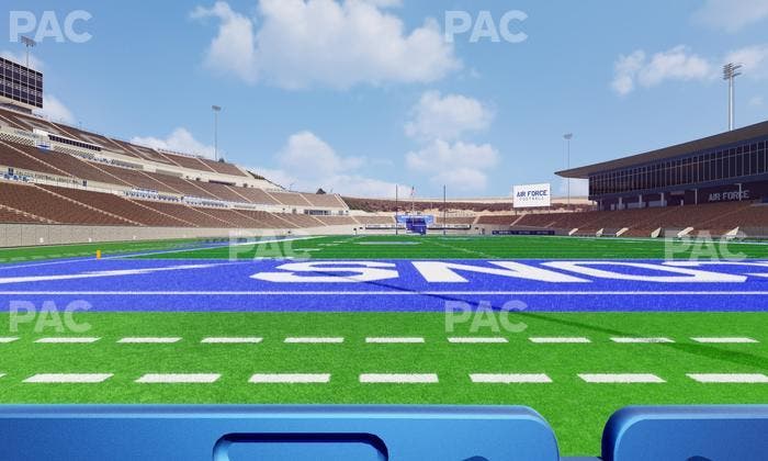 Falcon Stadium - Section Field Box 8 Seat View