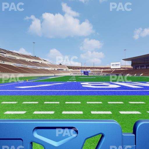Falcon Stadium - Section Field Box 9 Seat View