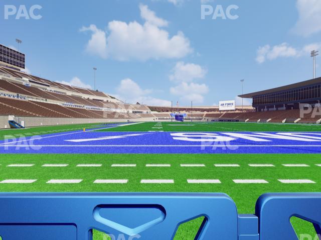 Falcon Stadium - Section Field Box 9 Seat View