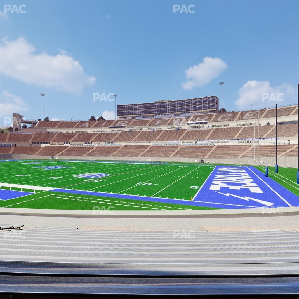 Falcon Stadium - Section Ga Students Seat View