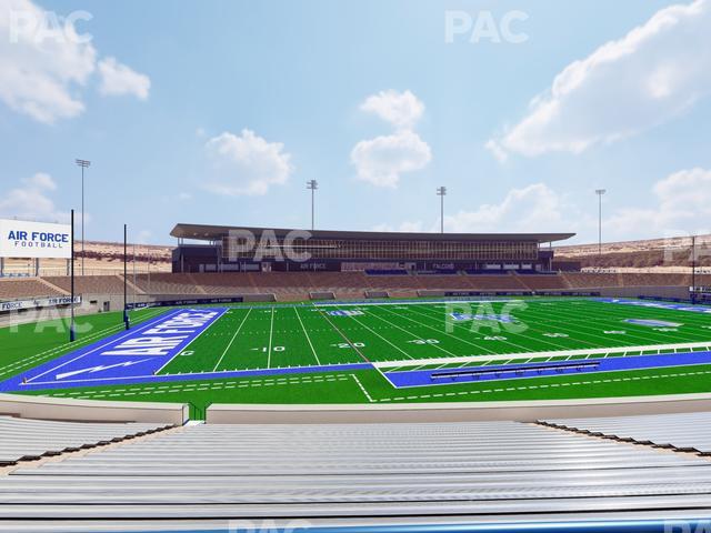 Falcon Stadium - Section L 10 Seat View