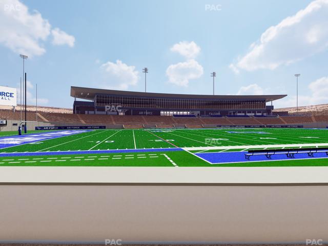 Falcon Stadium - Section L 10 Seat View