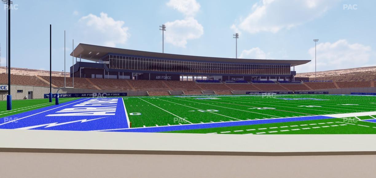 Falcon Stadium - Section L 11 Seat View