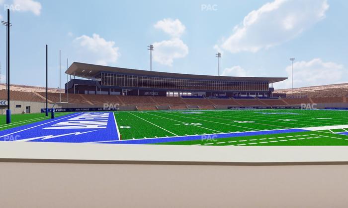 Falcon Stadium - Section L 11 Seat View