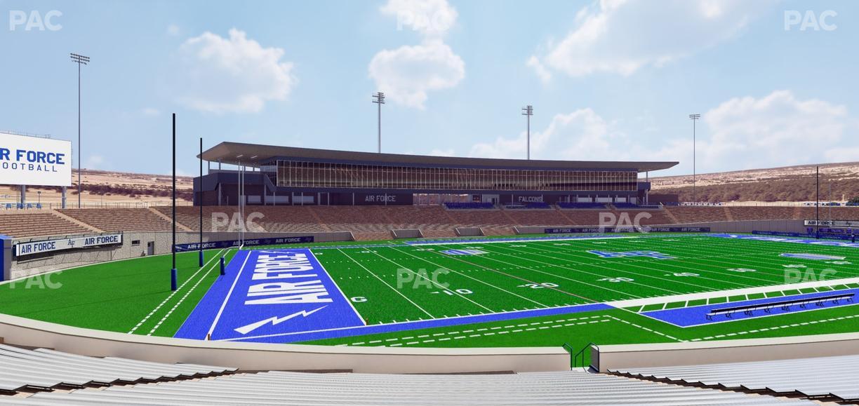 Falcon Stadium - Section L 11 Seat View