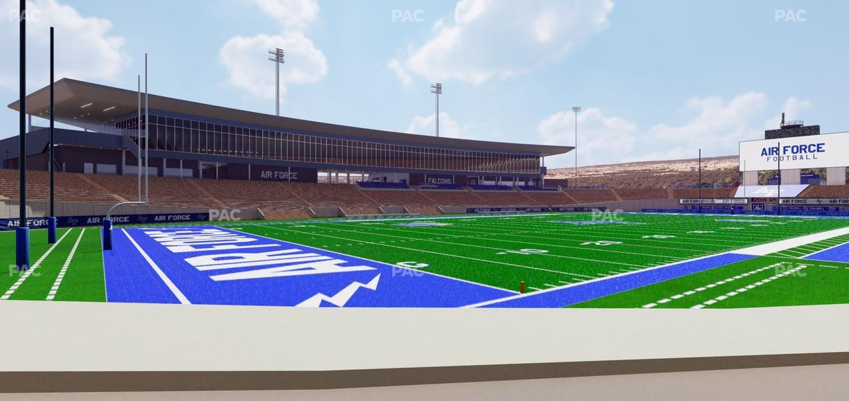 Falcon Stadium - Section L 12 Seat View