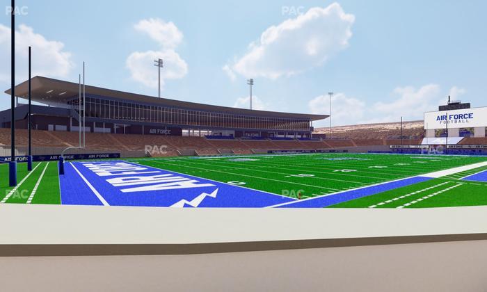 Falcon Stadium - Section L 12 Seat View