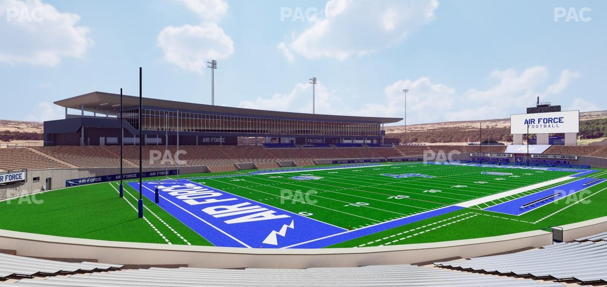 Falcon Stadium - Section L 12 Seat View