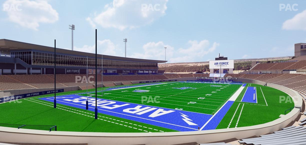 Falcon Stadium - Section L 13 Seat View