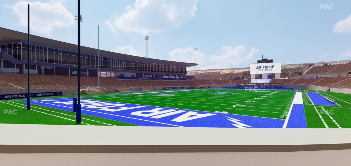 Falcon Stadium - Section L 13 Seat View