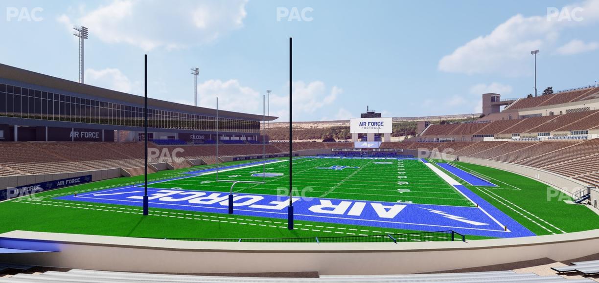 Falcon Stadium - Section L 14 Seat View
