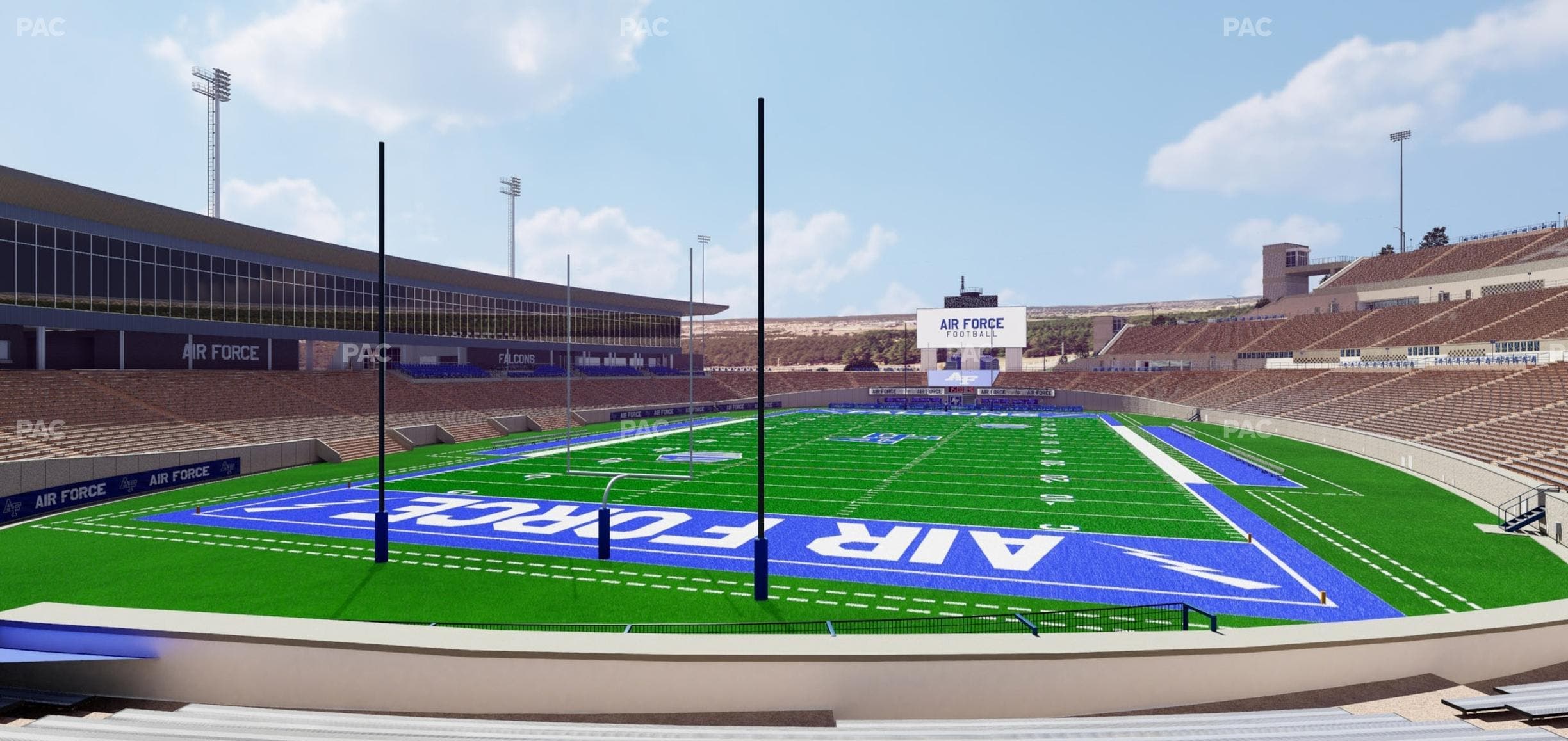 Falcon Stadium - Section L 14 Seat View