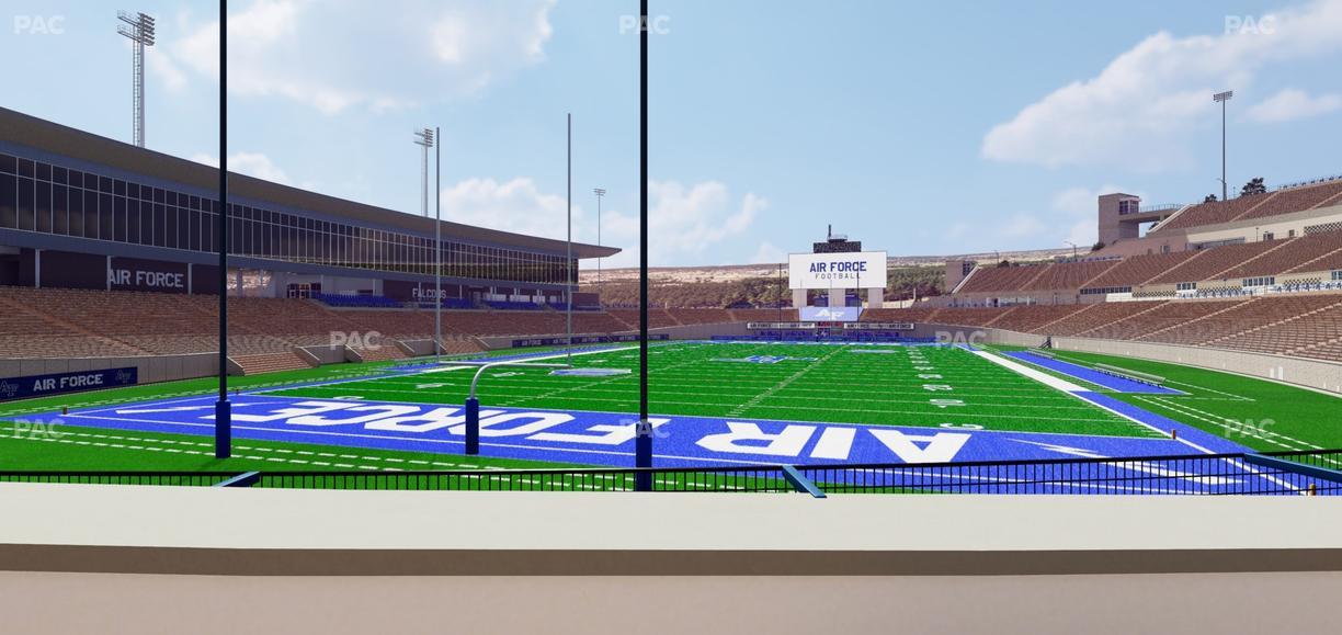 Falcon Stadium - Section L 14 Seat View