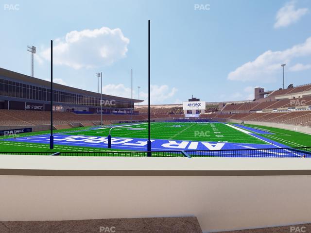 Falcon Stadium - Section L 14 Seat View