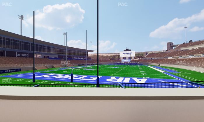 Falcon Stadium - Section L 14 Seat View