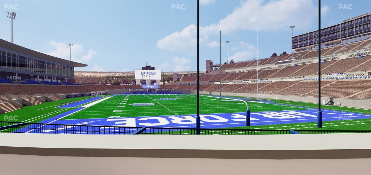 Falcon Stadium - Section L 16 Seat View