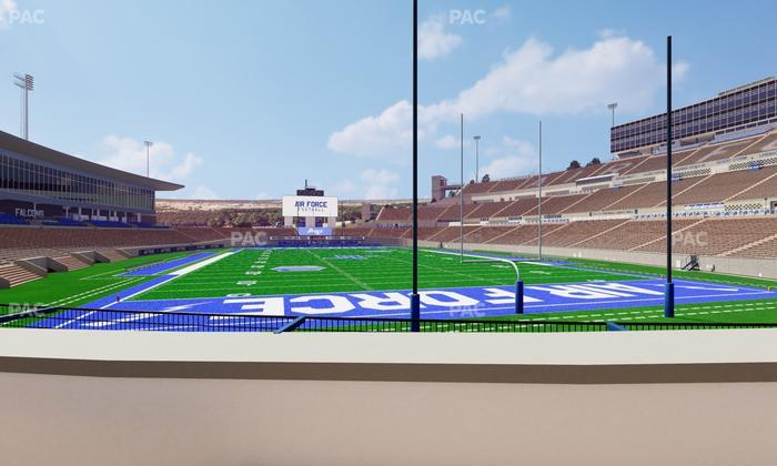 Falcon Stadium - Section L 16 Seat View