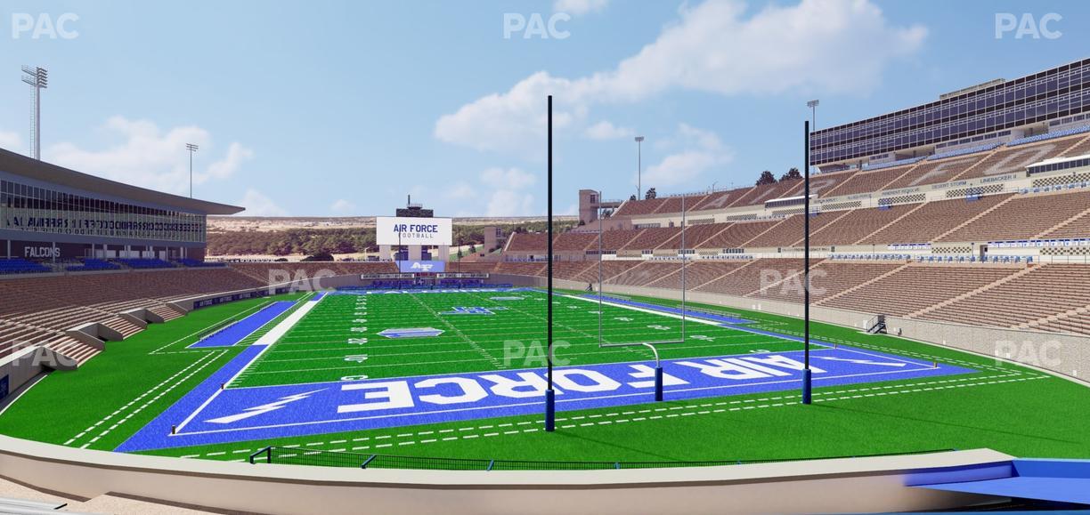 Falcon Stadium - Section L 16 Seat View