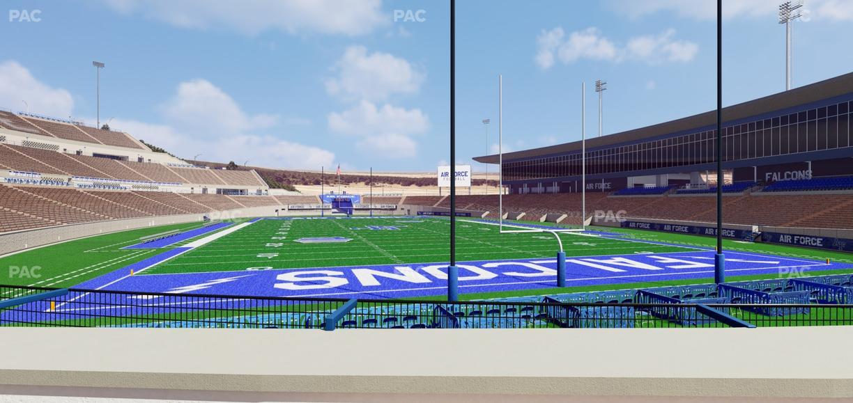 Falcon Stadium - Section L 2 Seat View