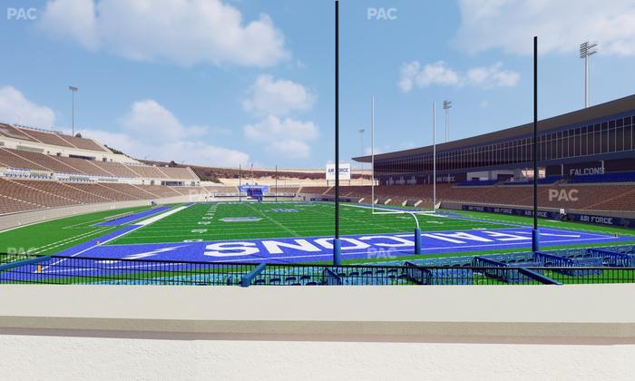 Falcon Stadium - Section L 2 Seat View