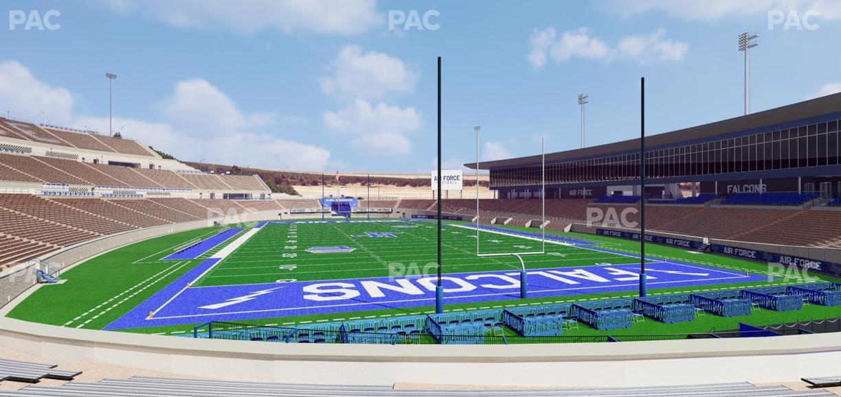 Falcon Stadium - Section L 2 Seat View