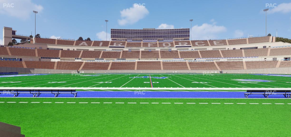 Falcon Stadium - Section L 22 Seat View