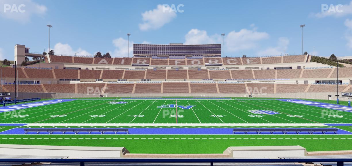 Falcon Stadium - Section L 22 Seat View